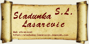 Sladunka Lašarević vizit kartica